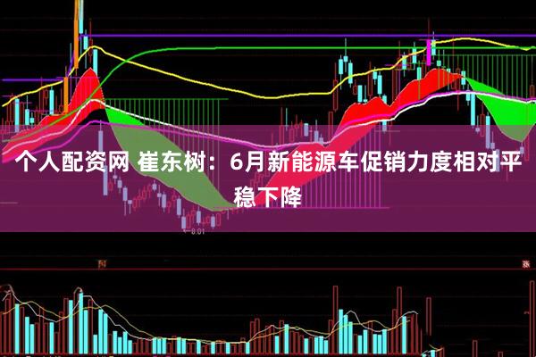 个人配资网 崔东树：6月新能源车促销力度相对平稳下降